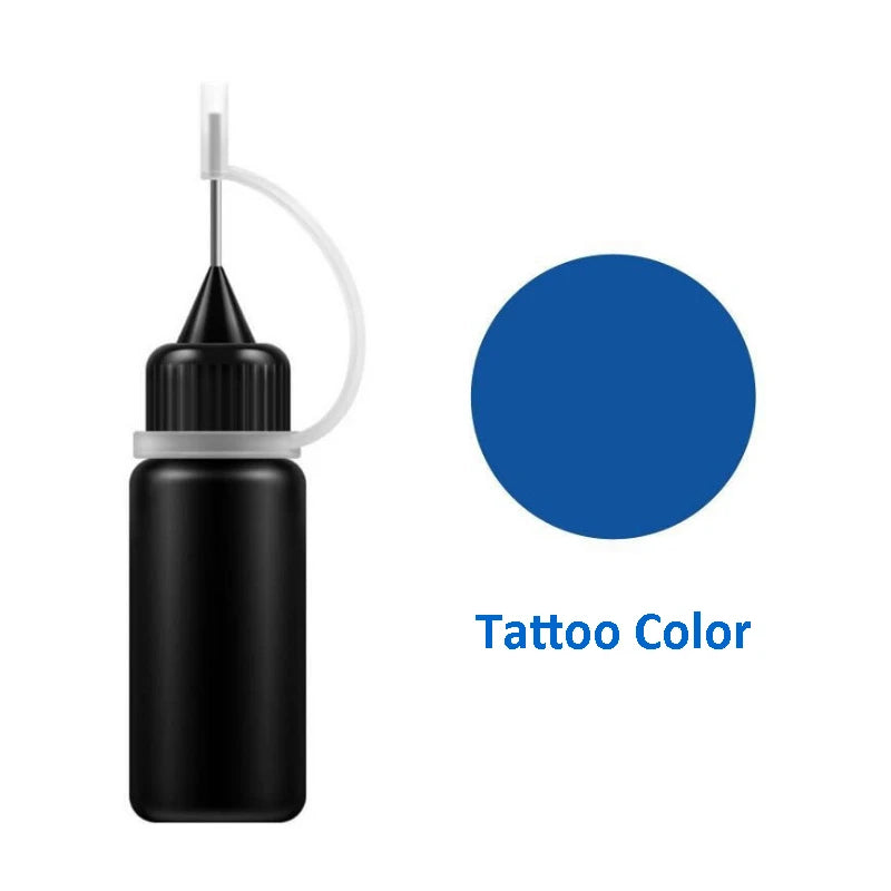 10ml Temporary Henna Tattoo Juice Ink Natural Organic Fruit Gel For Body Paint,Lasting Safe Waterproof DIY Tattoo Paste 4 Colors