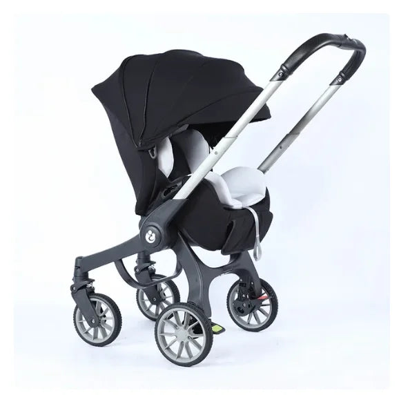 Baby Stroller 4 in 1 With Car Seat Baby Bassinet High Landscope Folding Baby Carriage Prams For Newborns Strollers 3 in 1