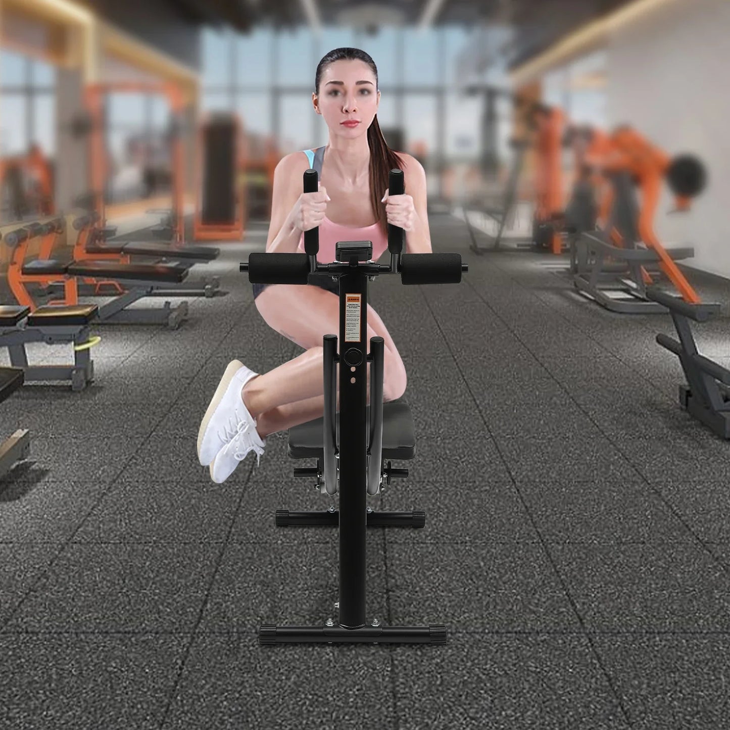 Abdominal Crunch Core Abdominal Workout Exercise Ab Trainer Machine Coaster Abdominal Core Fitness for Home&Gym