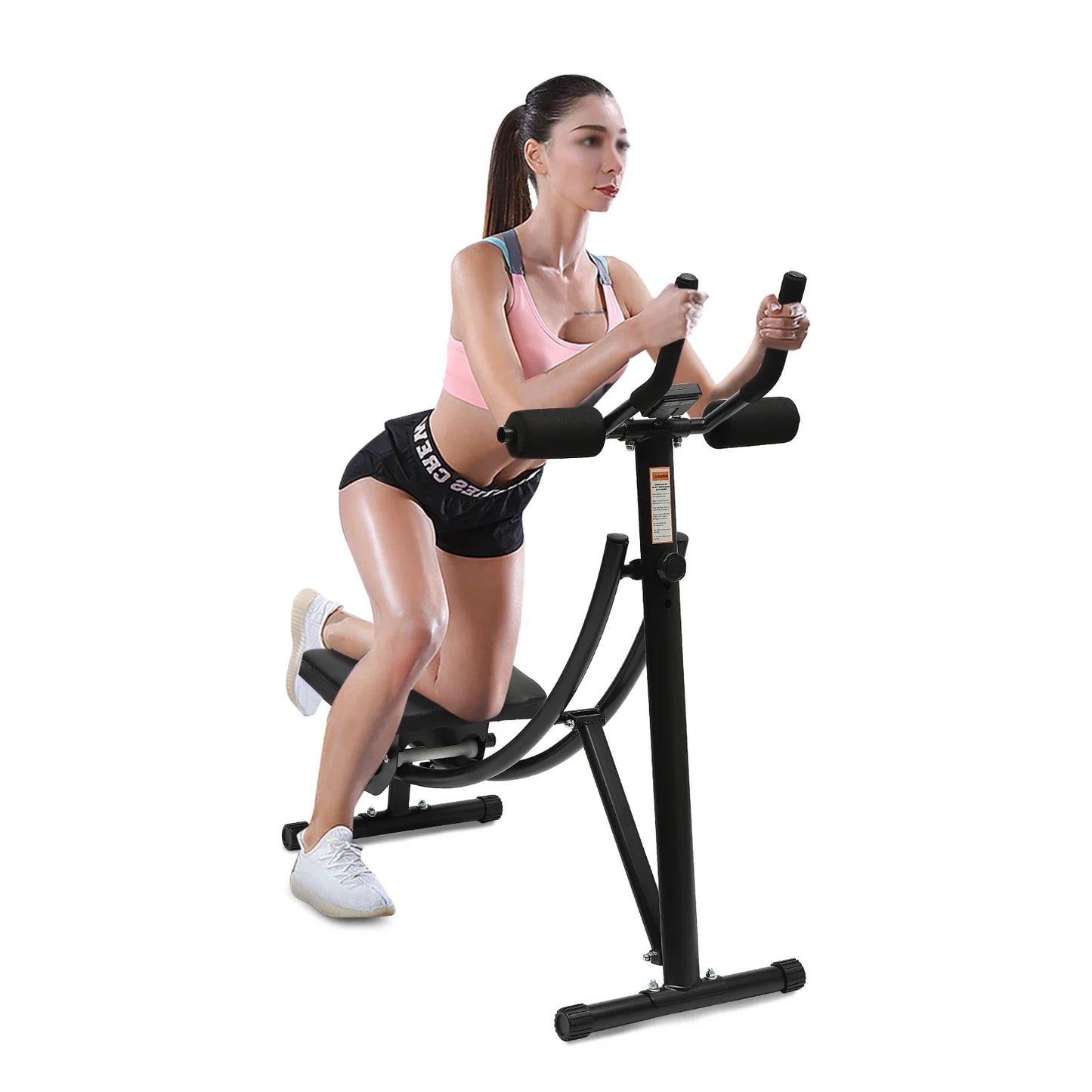Abdominal Crunch Core Abdominal Workout Exercise Ab Trainer Machine Coaster Abdominal Core Fitness for Home&Gym