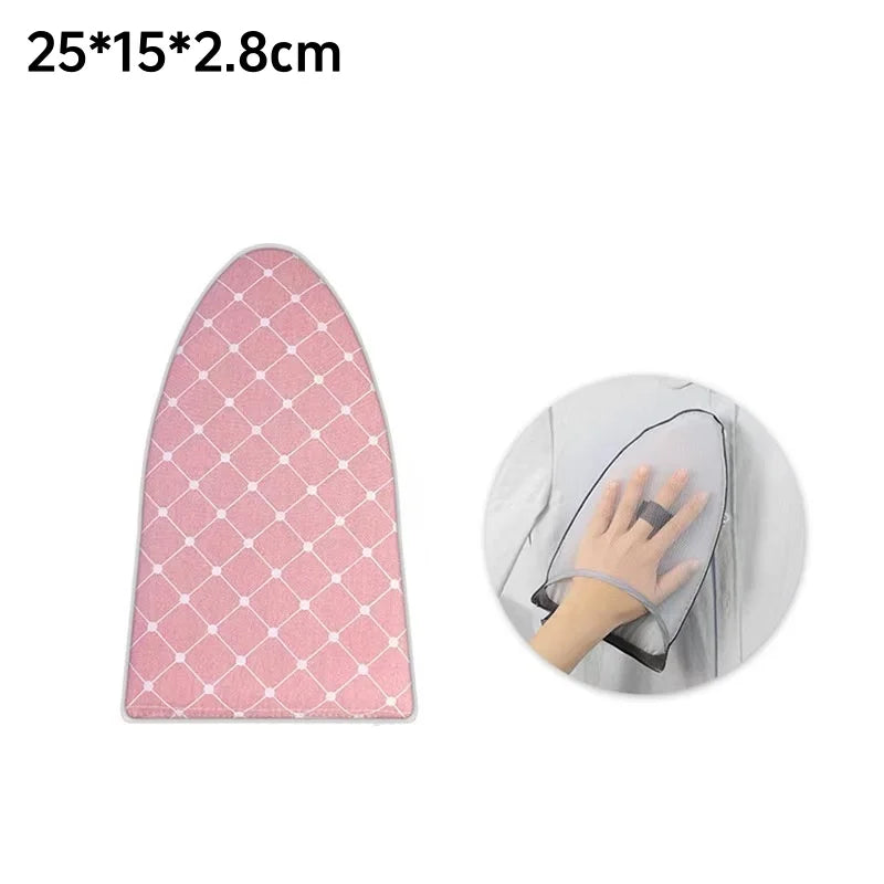 1Pc Fabric Handheld Ironing Board Ironing Board Small Home Ironing Gloves Anti Ironing Household Insulated Handheld Ironing Tray