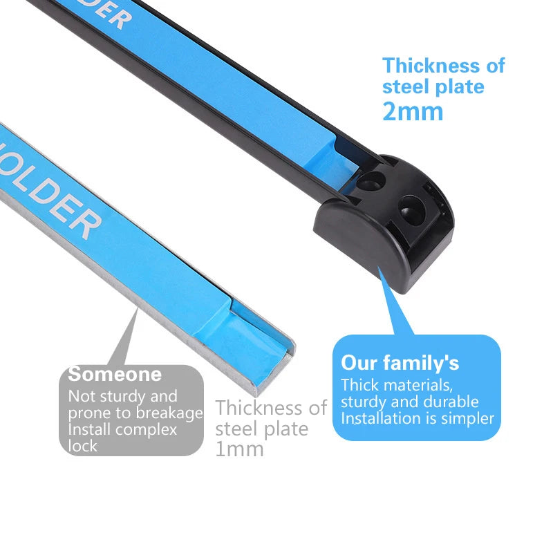 8/12/18/24inch Magnetic Tool Holder Heavy Duty Tool Bar Space Saving Metal Organizer Rack Tool For Workshop Garage Home