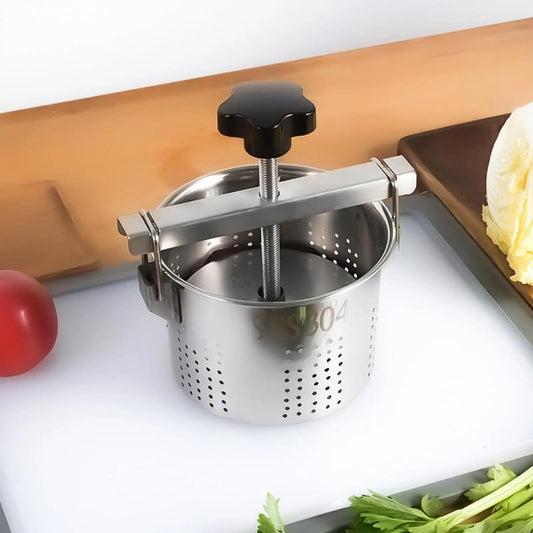 1.5L Vegetable Filling Squeezer Sturdy Kitchen Vegetable Dehydration Tool,Kitchen Vegetable Dehydration Tool Water Drainer