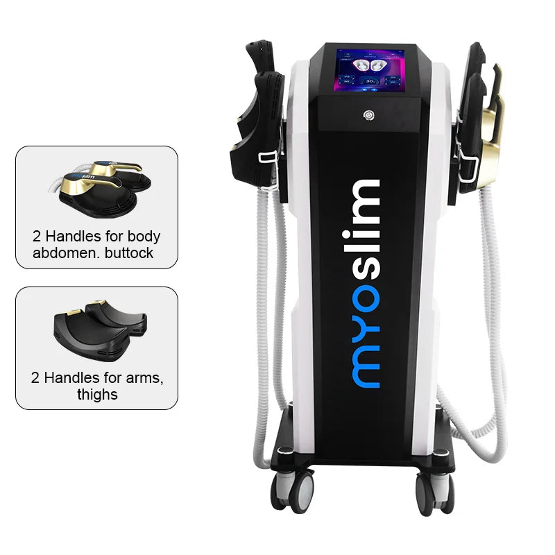 EMS Body Sculpt Muscle Stimulate Machine 6500W EMS Electric Slimming Hiemt Fat Burner Pelvic Stimulation Salon