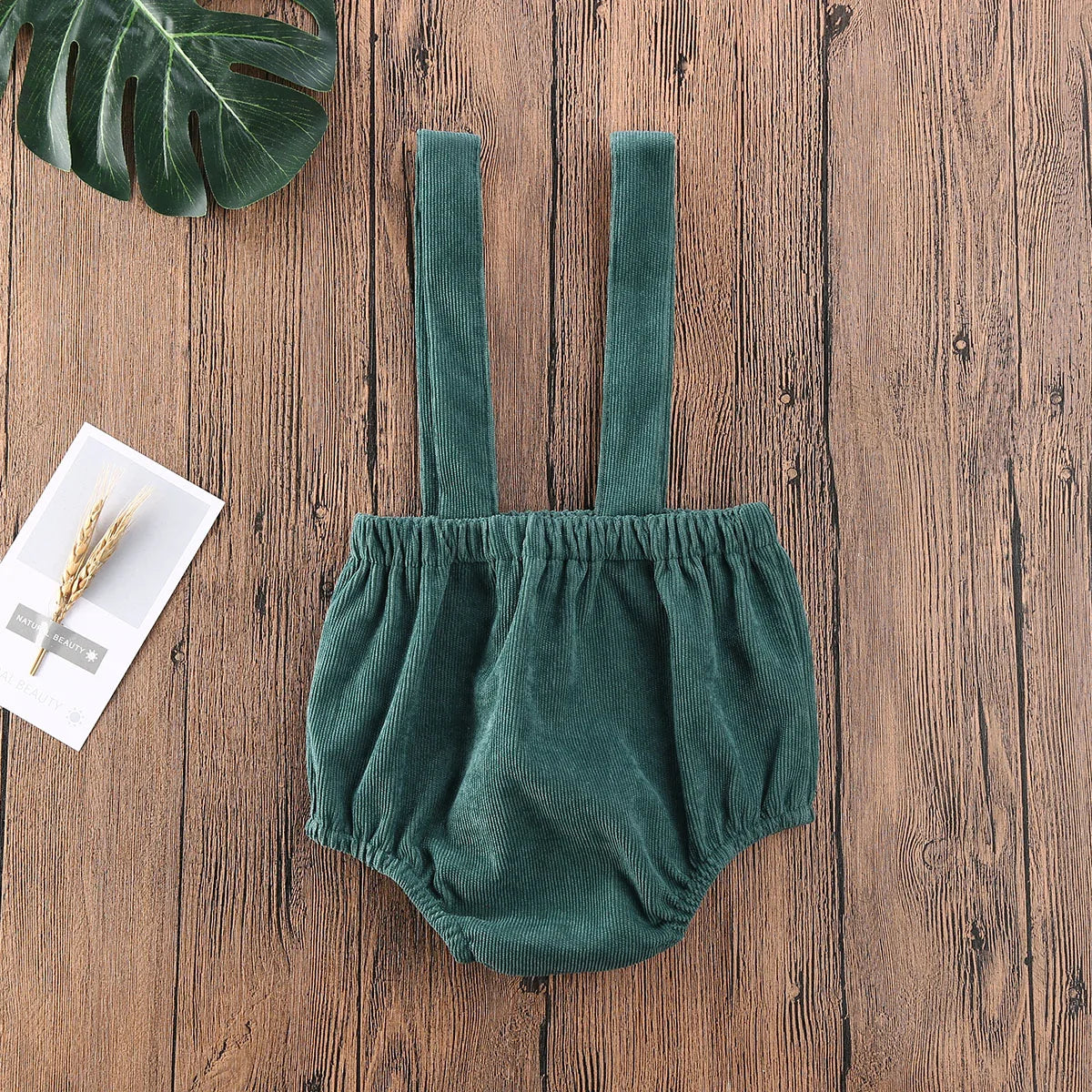 Christmas Newborn Baby Boys Shorts Girls Cute Corduroy Suspender Rompers Baby Kids Clothing Toddler Shorts Bottoms 0-24M