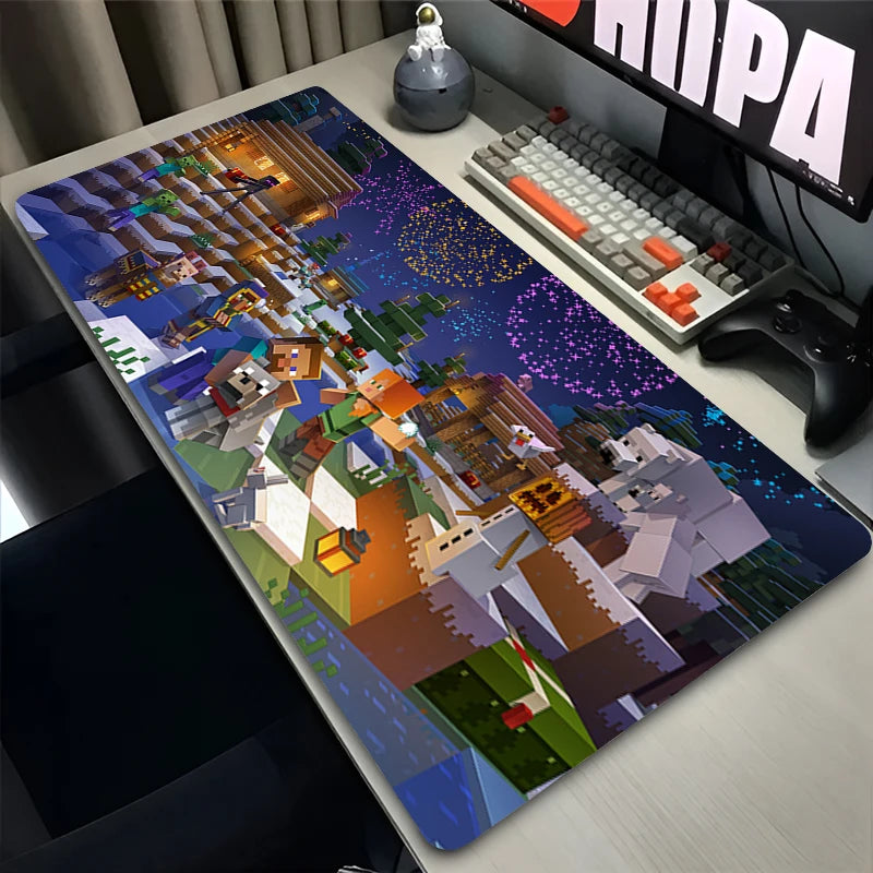 Mouse Pad Gamer XL Custom HD Home Mouse Mat Desk Mats M-minecraftS Table of Office Carpet Gamer Natural Rubber Mice Pad Mousepad