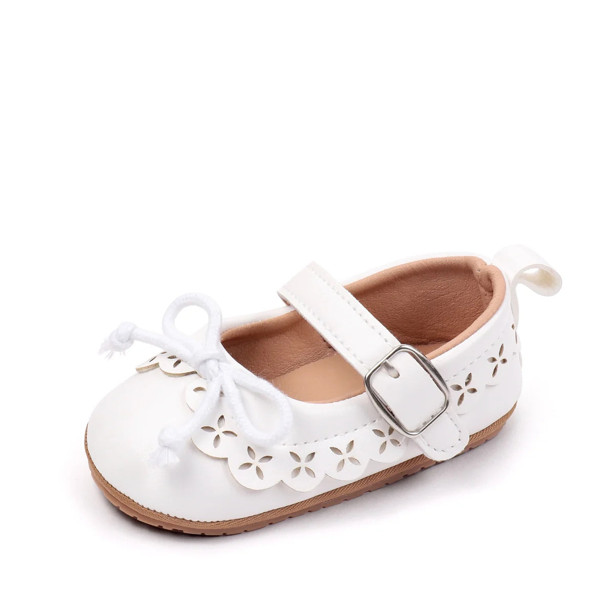 Hot Selling Spring And Autumn Baby Girls First Walking Toddler Shoes Cute Design For 0-18M Baby Girl Princess Shoes BBW7173