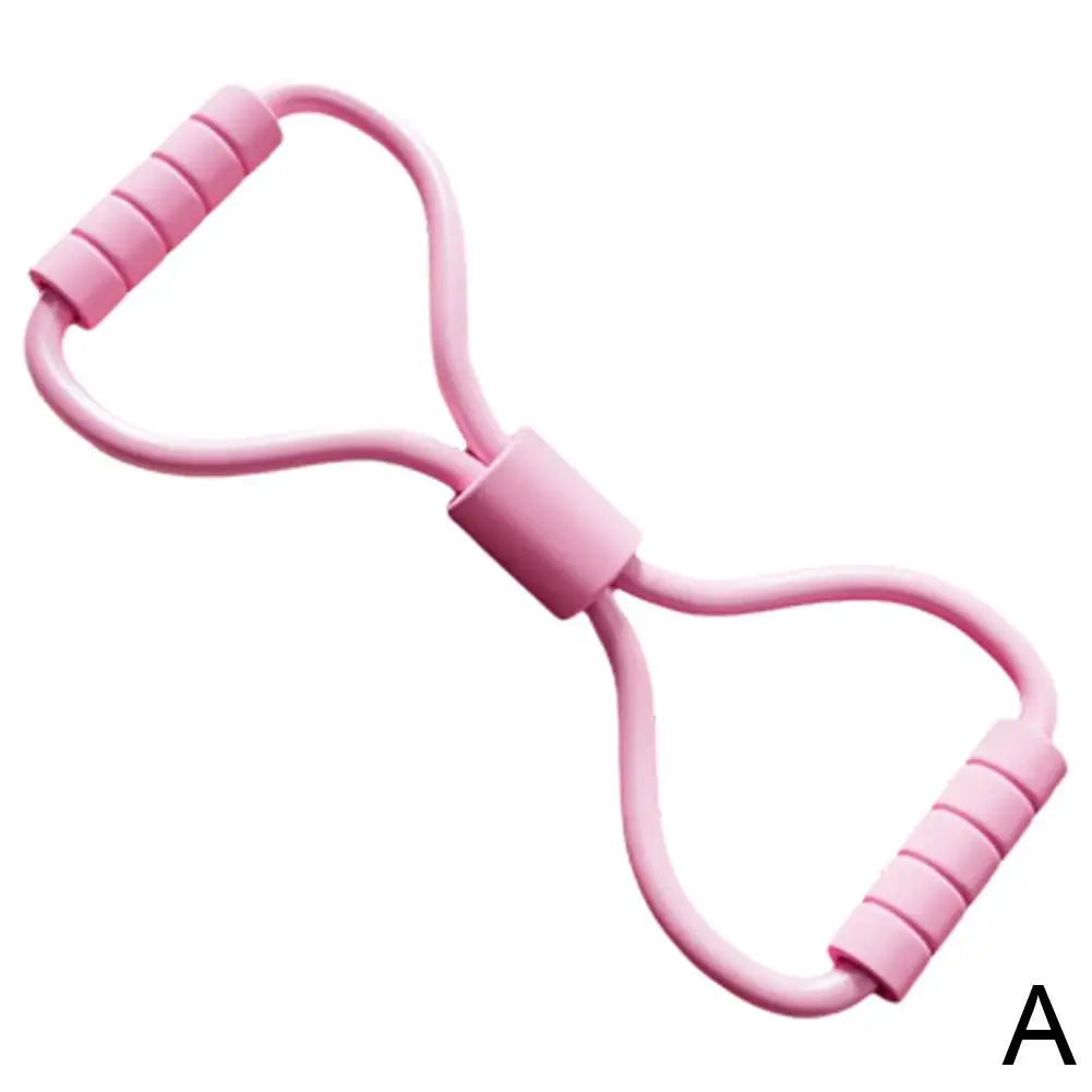 1 Pc 8-word Type Resistance Band Stretch Fitness Elastic Exercise Belt Elastic Arm Band Yoga Women Equipment Equipment Fitn G2h5