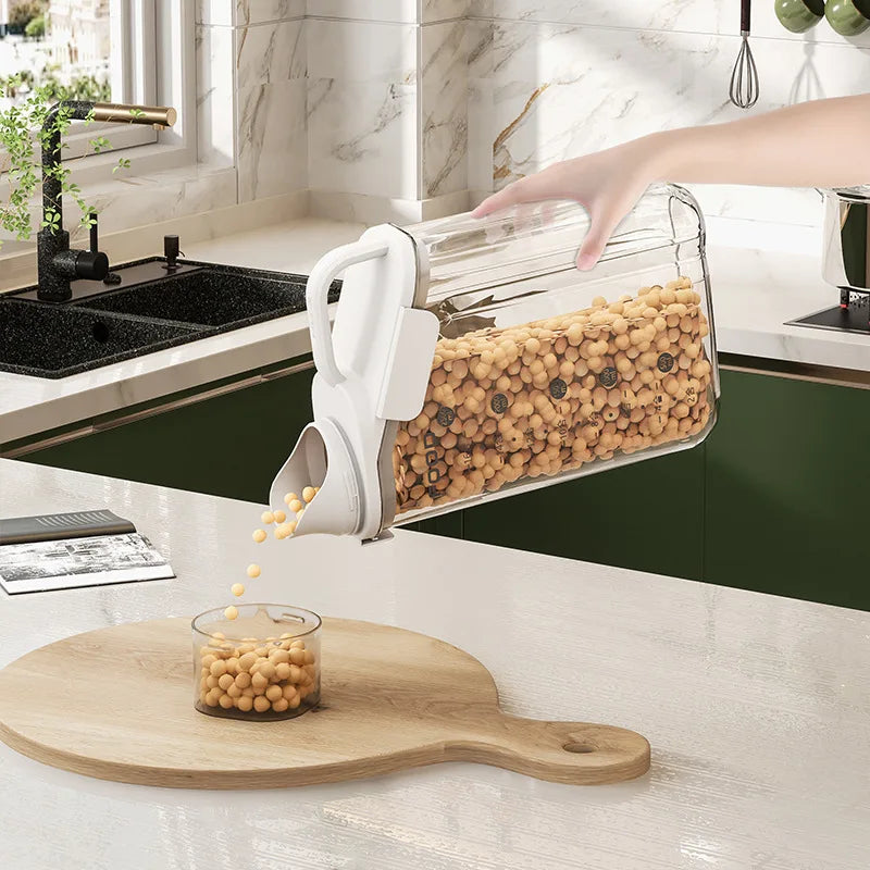 Kitchen Organizer Airtight Food Storage Containers Cereal Dispenser Cereal Container Storage Box Rice Dispenser Grain Dispenser