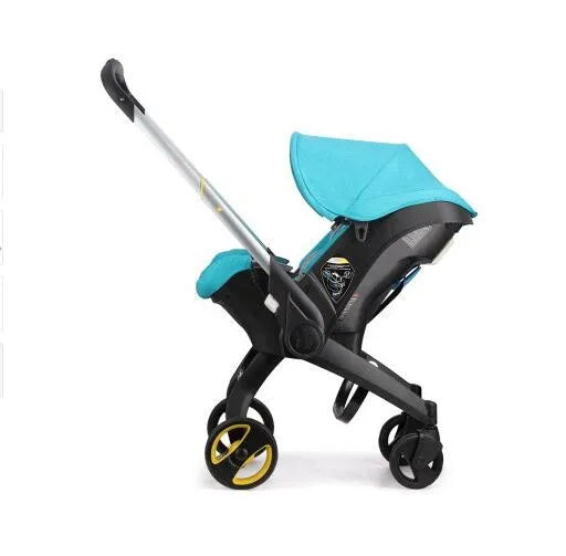 Baby Stroller 4 in 1 With Car Seat Baby Bassinet High Landscope Folding Baby Carriage Prams For Newborns Cart 3 in 1