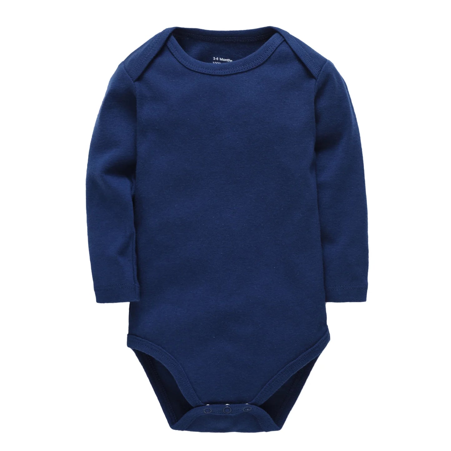 KAVKAS Baby Clothing Kids Romper Blank Black Bodysuit Cotton Plain Jumpsuit Muslin design Clothes Long Sleeve Kids 0-24M