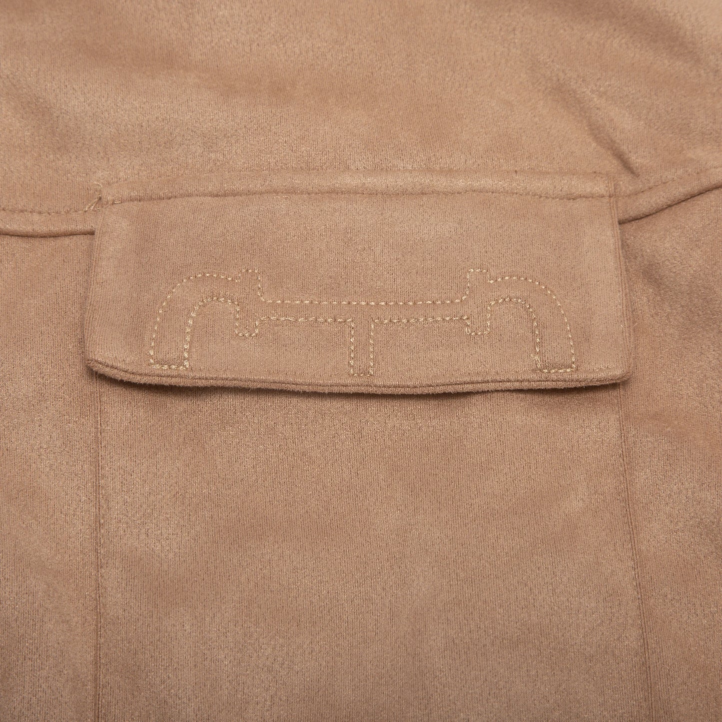 CHCH Men's Fashion Long Sleeve Solid Faux Suede Shirt Single Pocket Simple Design Casual Shirts Coat