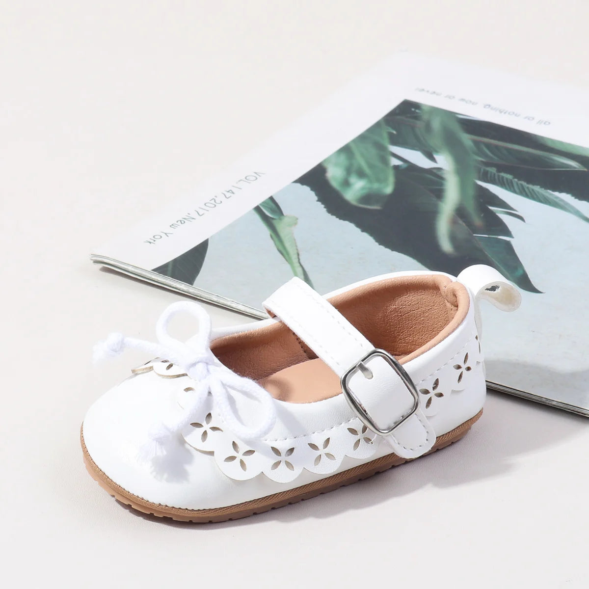Hot Selling Spring And Autumn Baby Girls First Walking Toddler Shoes Cute Design For 0-18M Baby Girl Princess Shoes BBW7173
