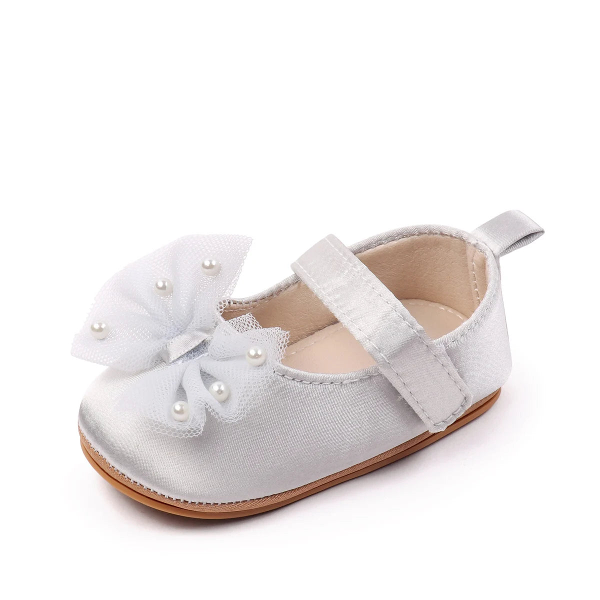 2025 Hot Selling Baby Girls First Walking Toddler Shoes Summer And Autumn For 0-18M Baby Princess Shoes Cute Design TPR Sole