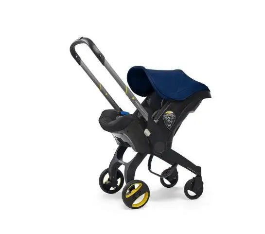 Baby Stroller 4 in 1 With Car Seat Baby Bassinet High Landscope Folding Baby Carriage Prams For Newborns  Strollers 3 in 1
