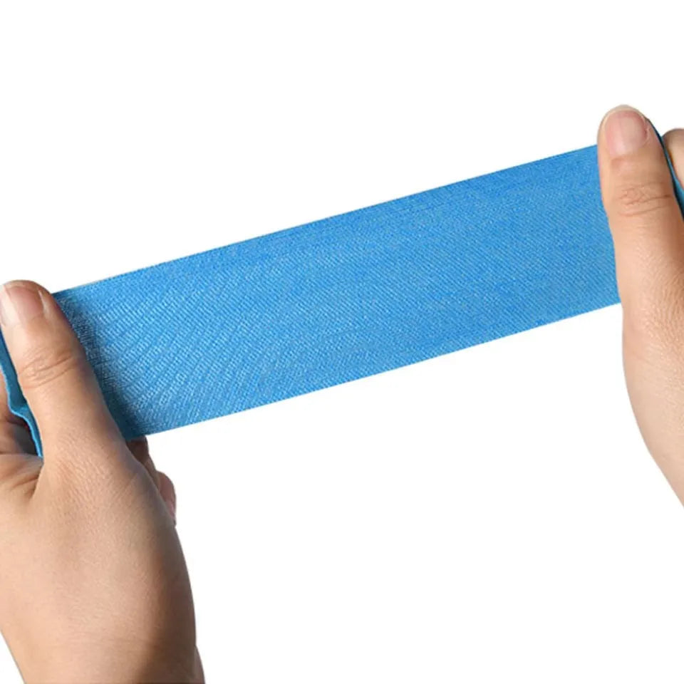 Muscle Patch Knee Muscle Protector Pain Relief Elastic Bandage Sport Recovery Tape Strapping Gym Fitness Tennis Running Unisex