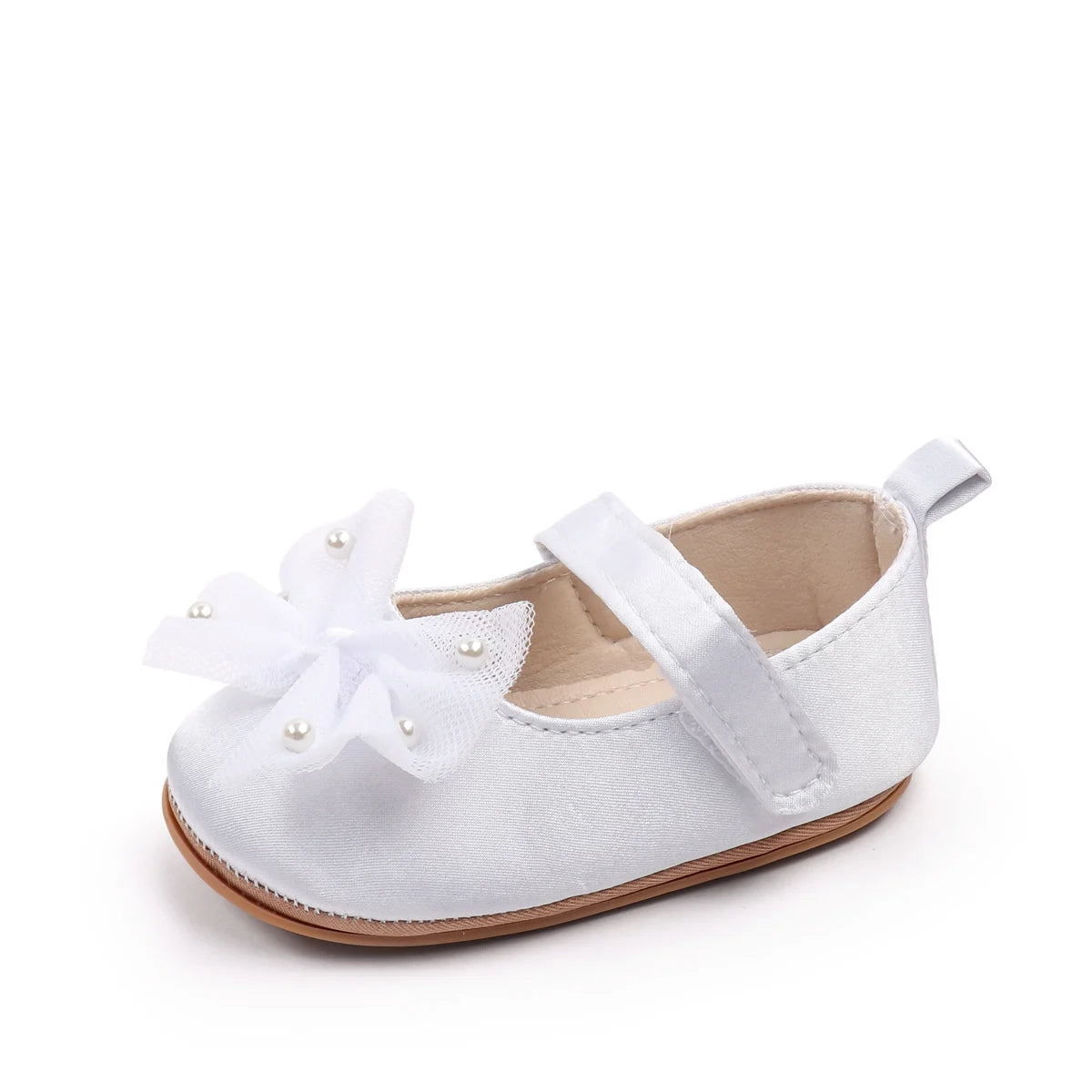 2025 Hot Selling Baby Girls First Walking Toddler Shoes Summer And Autumn For 0-18M Baby Princess Shoes Cute Design TPR Sole