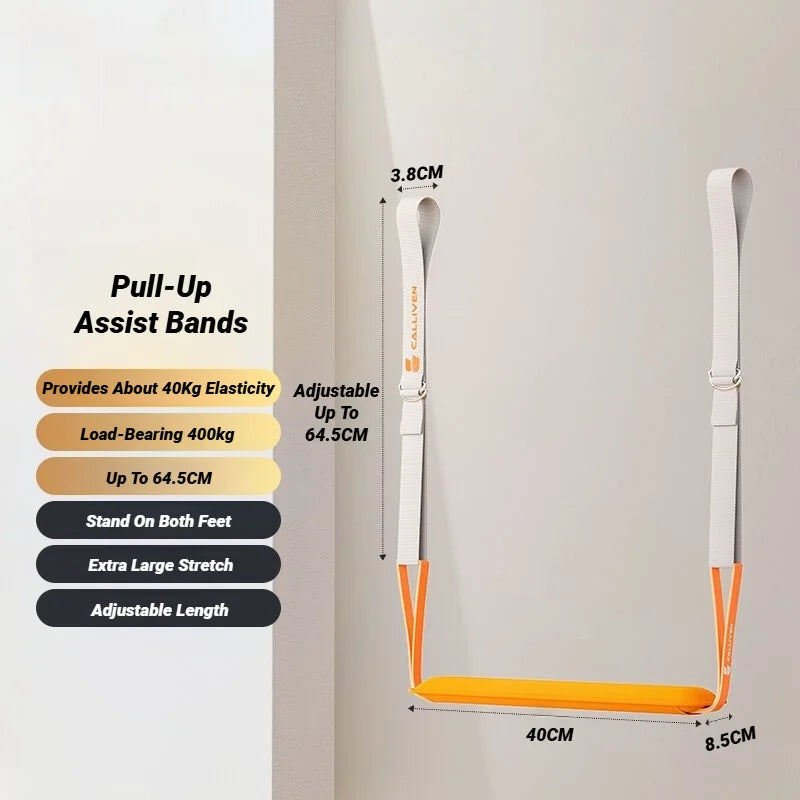 Adjustable Pull Up Assistance Bands Set For Assist Men Women Hanging Training Chin-Up Workout Body Stretching Home Fitness
