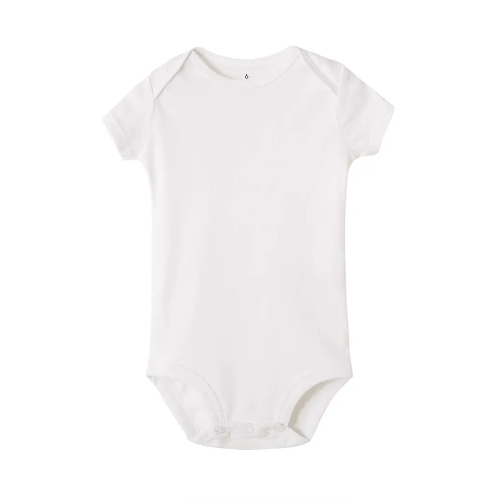 Baby Bodysuit It Is My Half Birthday Letters Print White Child 1/2 Birthday Party Outfit Clothes Baby Infant Shower Wear Gifts