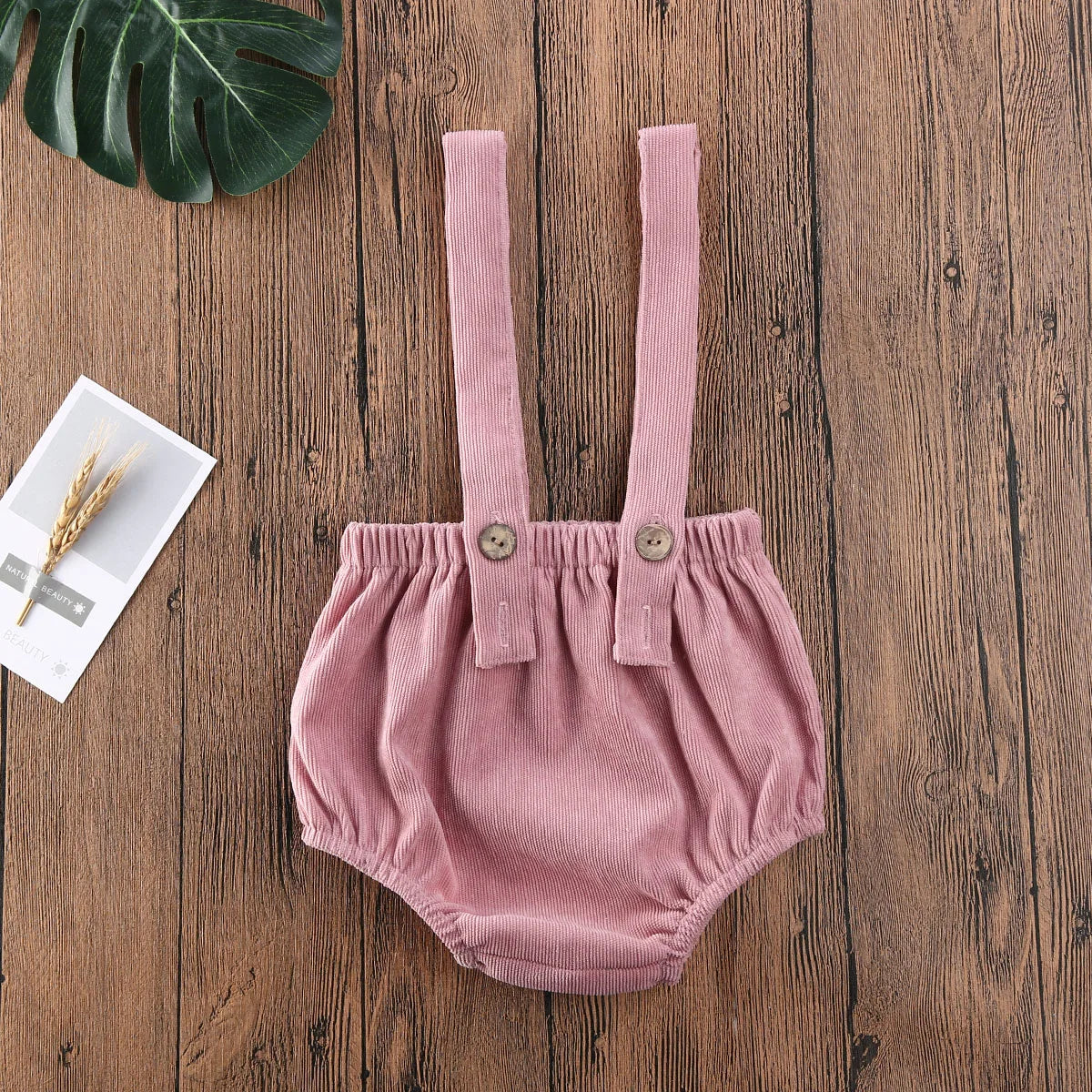 Christmas Newborn Baby Boys Shorts Girls Cute Corduroy Suspender Rompers Baby Kids Clothing Toddler Shorts Bottoms 0-24M