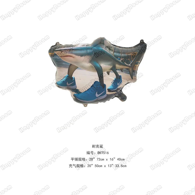 Italian Brainrot Animals Theme Kids Birthday Party Supplies Tung Tung Tung Sahur Balloon Funny Meme Anime Home Decorat Gift 2025