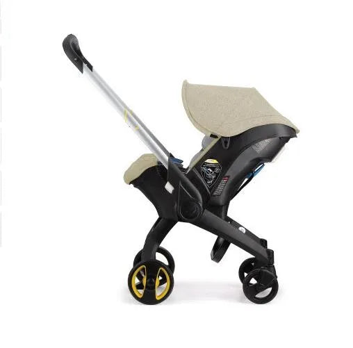 Baby Stroller 4 in 1 With Car Seat Baby Bassinet High Landscope Folding Baby Carriage Prams For Newborns Cart 3 in 1