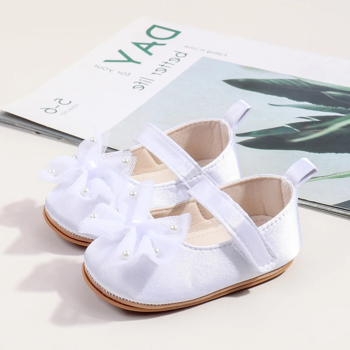 2025 Hot Selling Baby Girls First Walking Toddler Shoes Summer And Autumn For 0-18M Baby Princess Shoes Cute Design TPR Sole