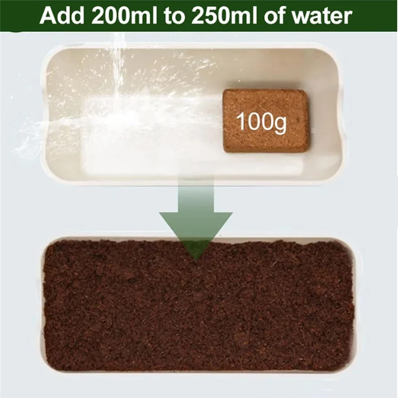 A11E-Organic Coconut Fiber For Plants, Organic Coconut Bricks, Natural Organic Compressed Coconut