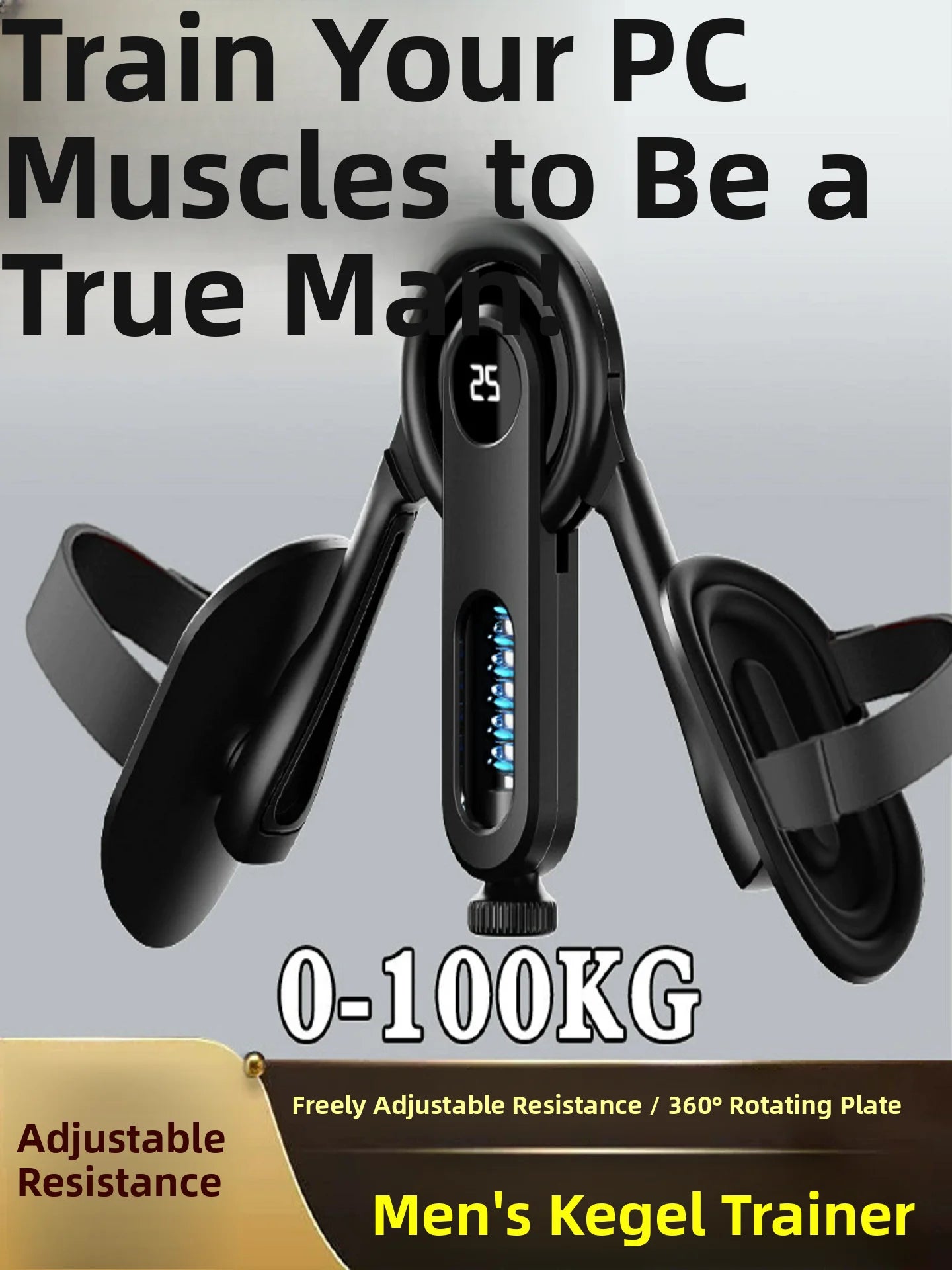 Men's Kegel Trainer Leg Exerciser Fitn Equipment Anus Lifting Full Leg Muscle Training Device Spring Resistance