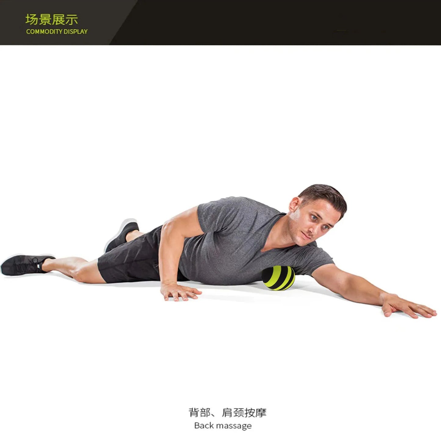 Massage Ball Muscle Relaxation Acupressure Ball Shoulder Neck Soles Toes Fitne ss Ball