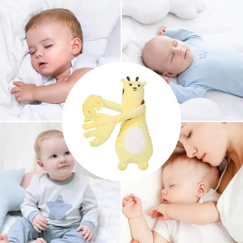 new Baby Sleeping Patting Doll Mood Soothing Hand Pillow Toy Electric Baby Hand Pillow Soothing Palm Patting Toy For Toddler