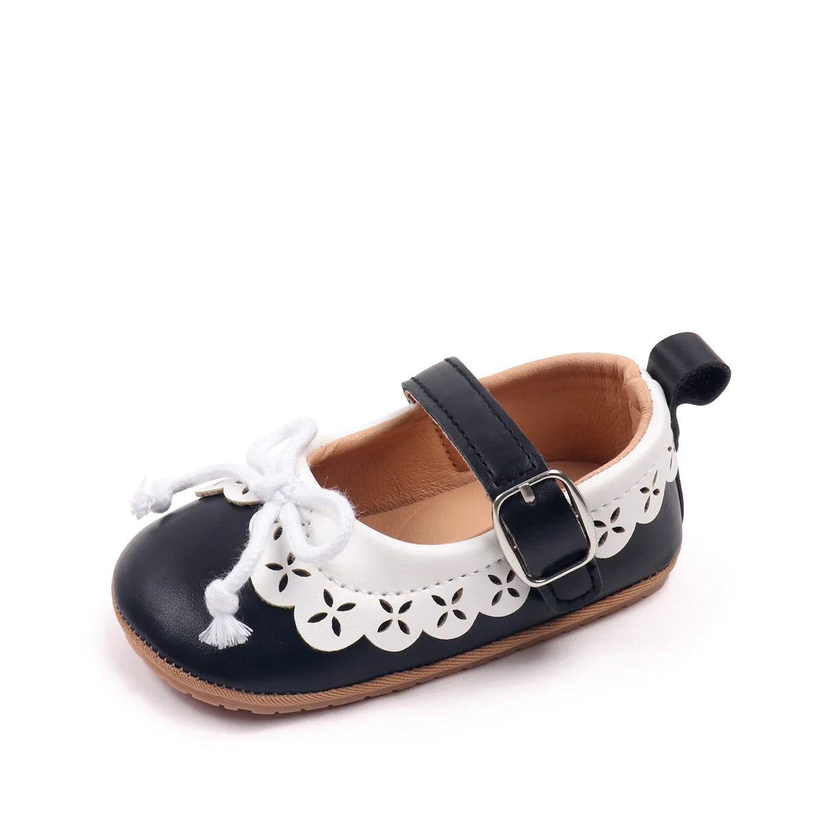 Hot Selling Spring And Autumn Baby Girls First Walking Toddler Shoes Cute Design For 0-18M Baby Girl Princess Shoes BBW7173