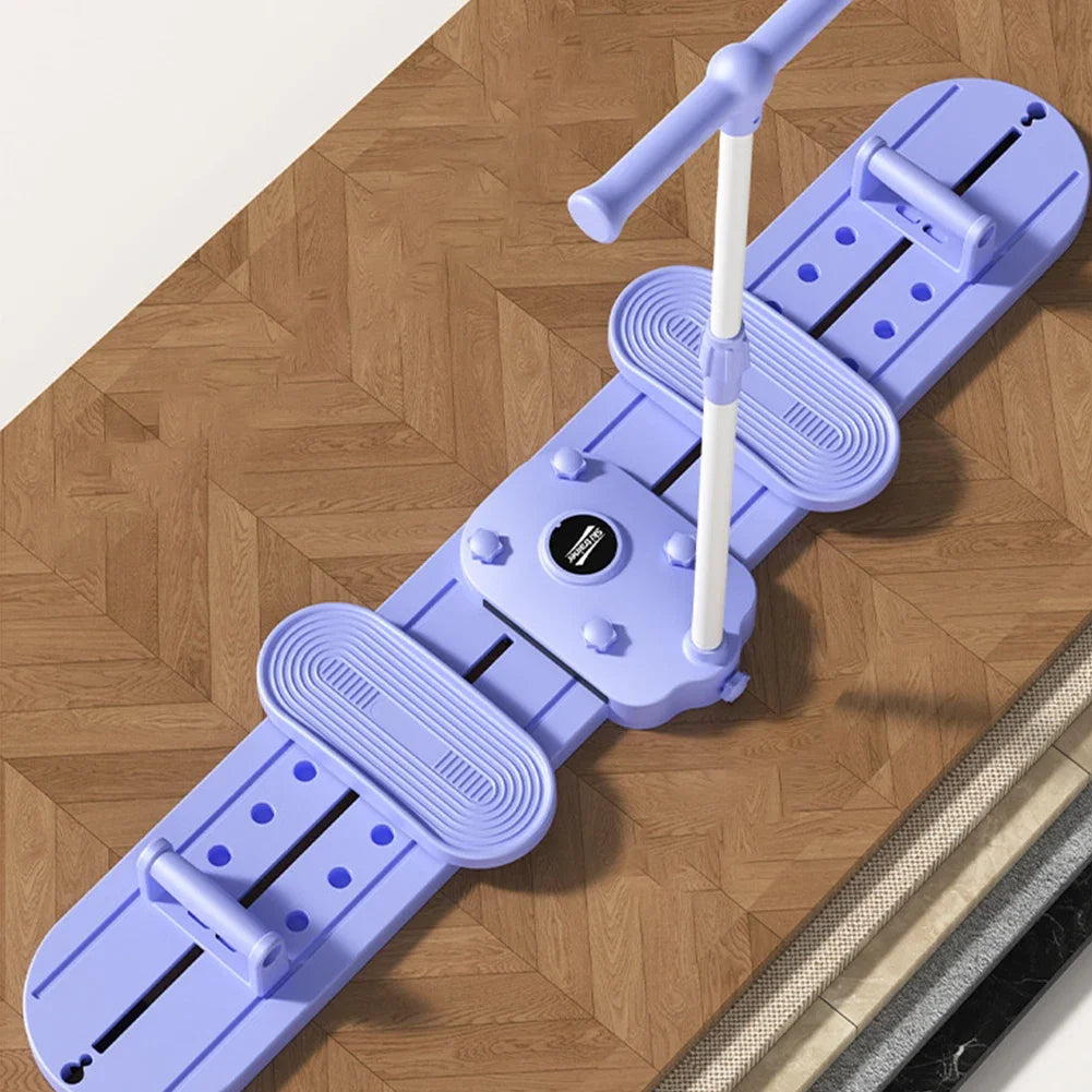 Fitness Ski Machine With Handle& Pull Rope Foldable Simulated Ski Trainer Pelvic Floor Muscle Strengthener For Full Body Workout
