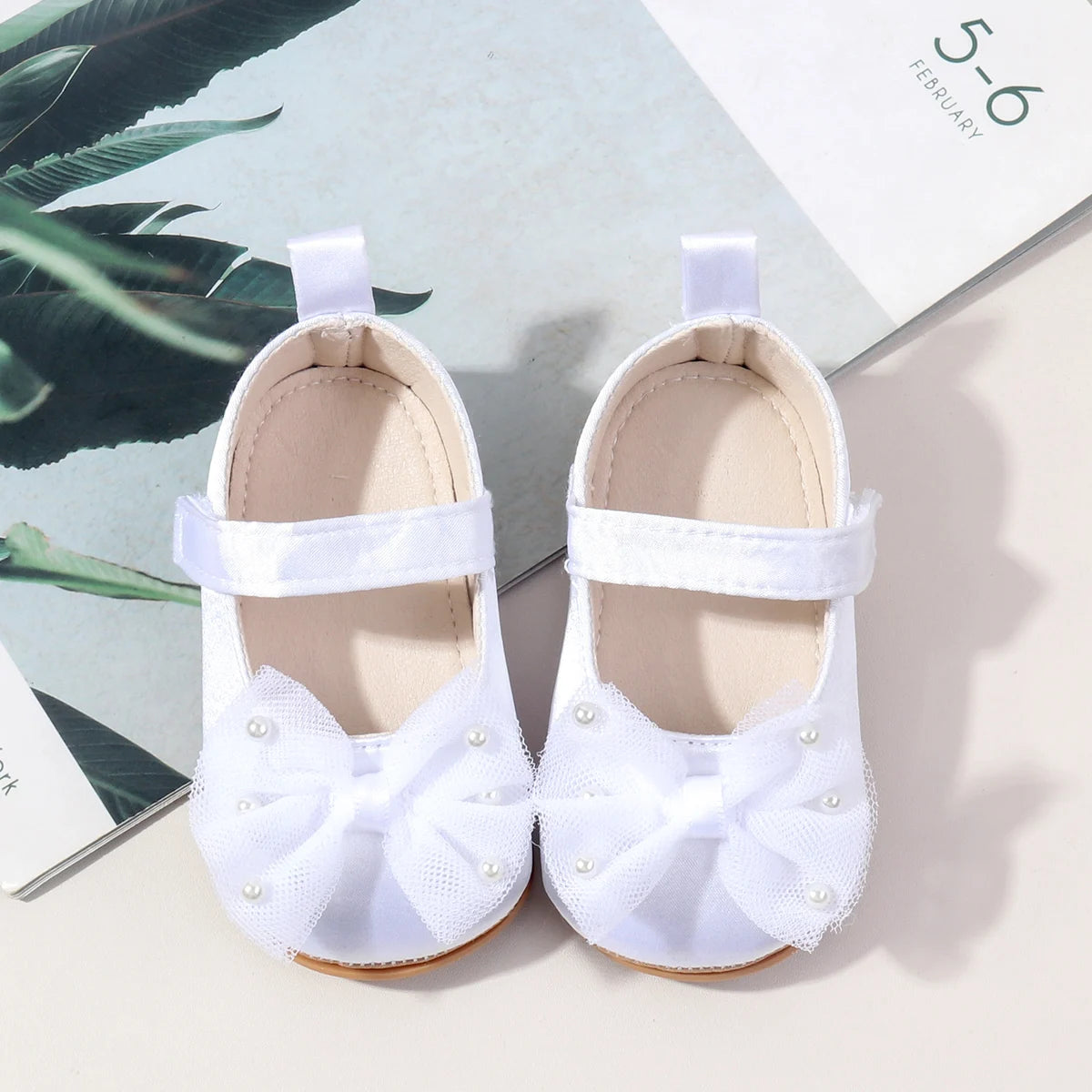 2025 Hot Selling Baby Girls First Walking Toddler Shoes Summer And Autumn For 0-18M Baby Princess Shoes Cute Design TPR Sole