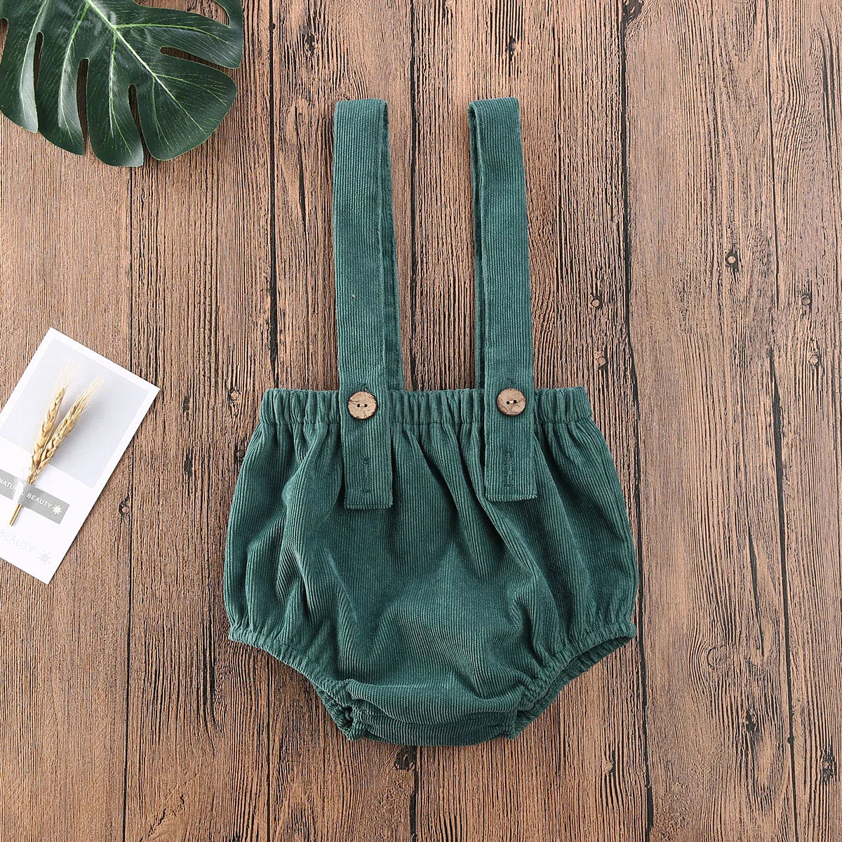 Christmas Newborn Baby Boys Shorts Girls Cute Corduroy Suspender Rompers Baby Kids Clothing Toddler Shorts Bottoms 0-24M