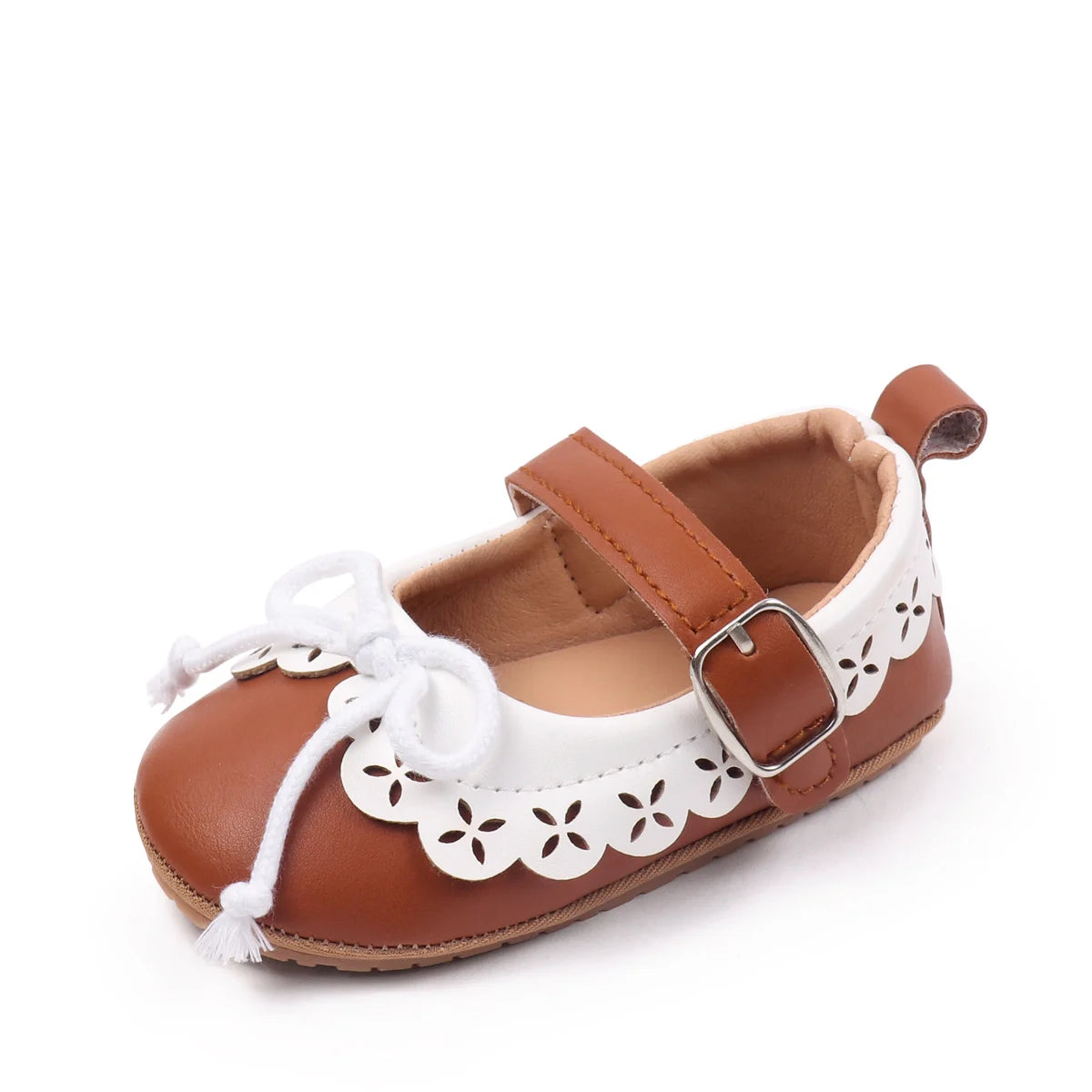 Hot Selling Spring And Autumn Baby Girls First Walking Toddler Shoes Cute Design For 0-18M Baby Girl Princess Shoes BBW7173