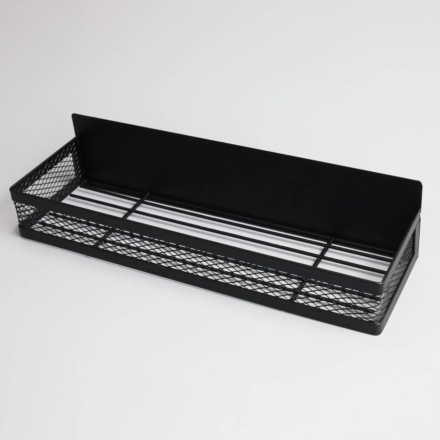 No Drill Magnetic Refrigerator Organizer Heavy Duty Carbon Steel Shelf 15kg Strong Hold Kitchen Storage for Spice & Condiments