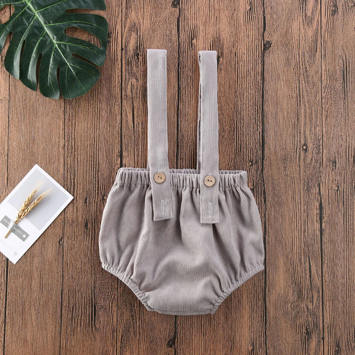 Christmas Newborn Baby Boys Shorts Girls Cute Corduroy Suspender Rompers Baby Kids Clothing Toddler Shorts Bottoms 0-24M