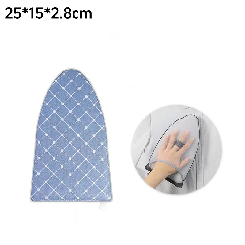 1Pc Fabric Handheld Ironing Board Ironing Board Small Home Ironing Gloves Anti Ironing Household Insulated Handheld Ironing Tray