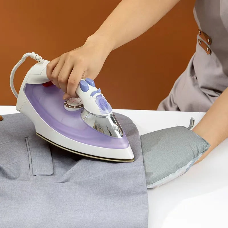1Pc Fabric Handheld Ironing Board Ironing Board Small Home Ironing Gloves Anti Ironing Household Insulated Handheld Ironing Tray