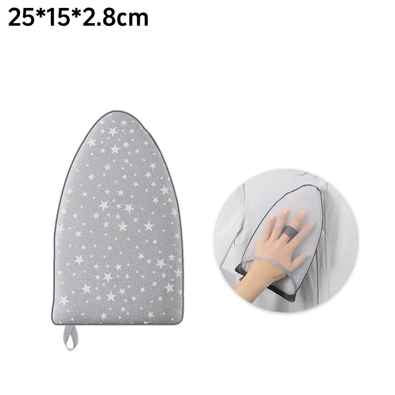 1Pc Fabric Handheld Ironing Board Ironing Board Small Home Ironing Gloves Anti Ironing Household Insulated Handheld Ironing Tray