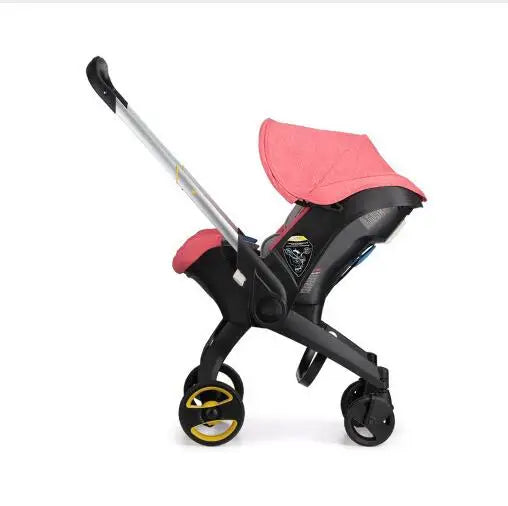 Baby Stroller 4 in 1 With Car Seat Baby Bassinet High Landscope Folding Baby Carriage Prams For Newborns Cart 3 in 1