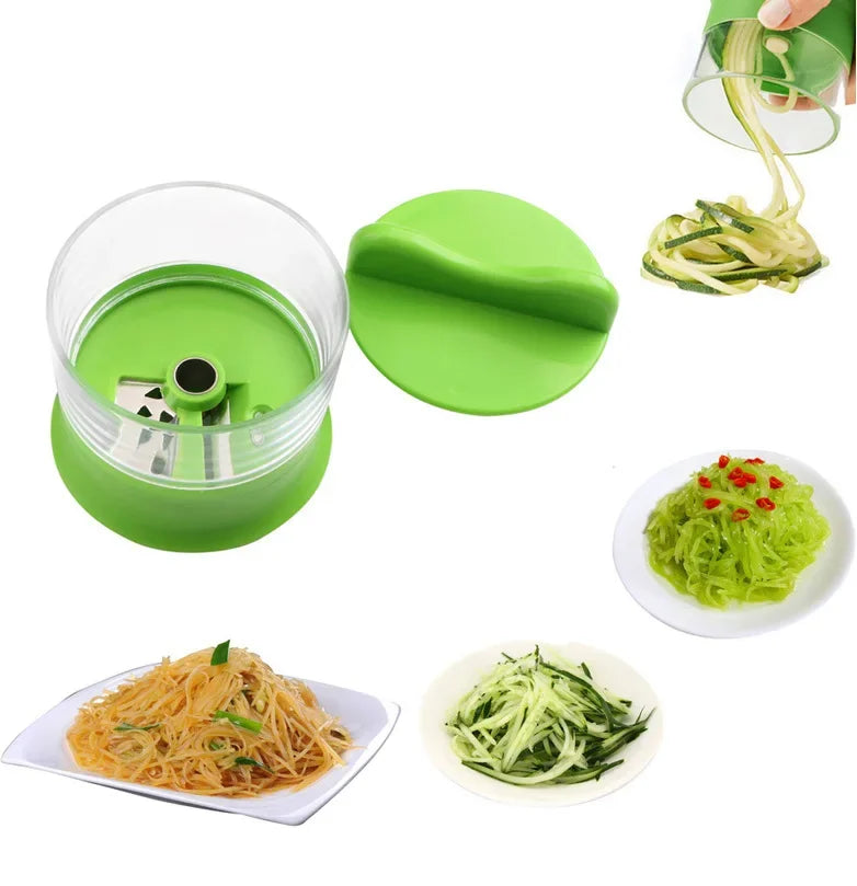 Innovative Adjustable Spiral Grater Cutter Multifunctional Vegetable Fruit Zucchini Slicer for Kitchen Multi-functional Tools