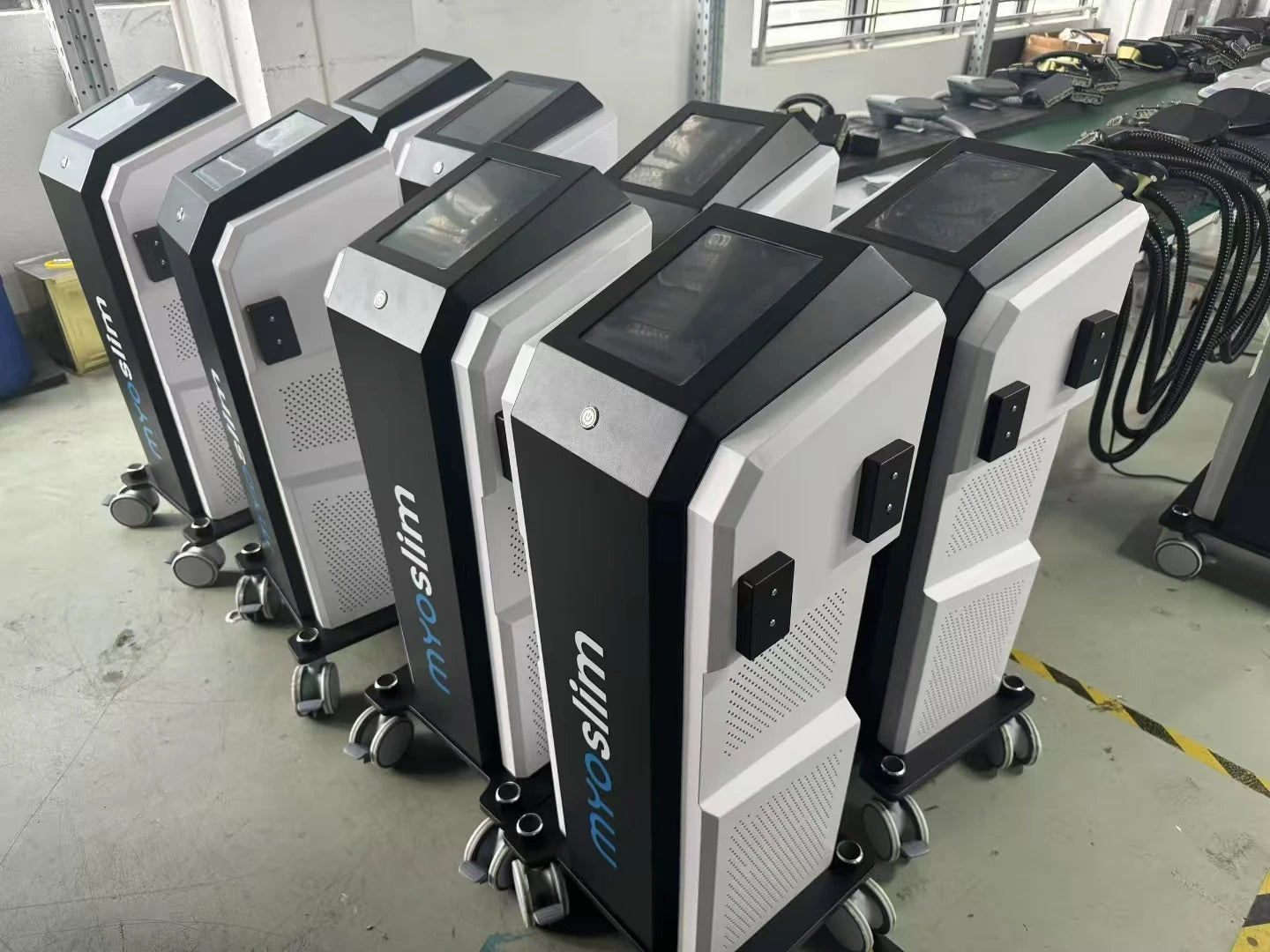 EMS Body Sculpt Muscle Stimulate Machine 6500W EMS Electric Slimming Hiemt Fat Burner Pelvic Stimulation Salon