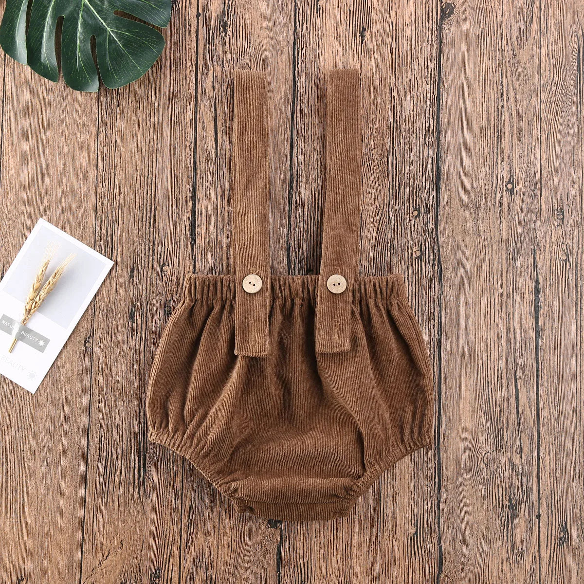 Christmas Newborn Baby Boys Shorts Girls Cute Corduroy Suspender Rompers Baby Kids Clothing Toddler Shorts Bottoms 0-24M