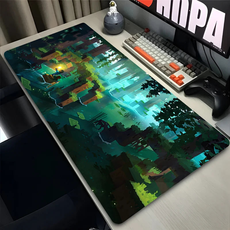 Mouse Pad Gamer XL Custom HD Home Mouse Mat Desk Mats M-minecraftS Table of Office Carpet Gamer Natural Rubber Mice Pad Mousepad