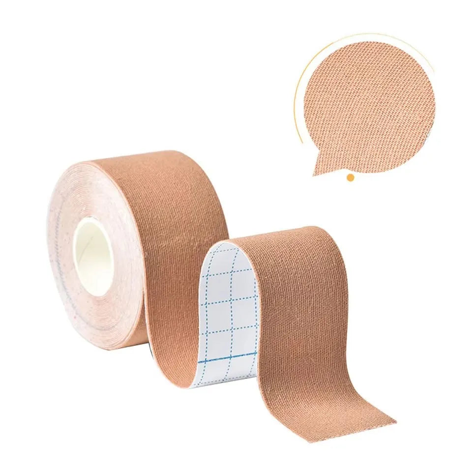 Muscle Patch Knee Muscle Protector Pain Relief Elastic Bandage Sport Recovery Tape Strapping Gym Fitness Tennis Running Unisex