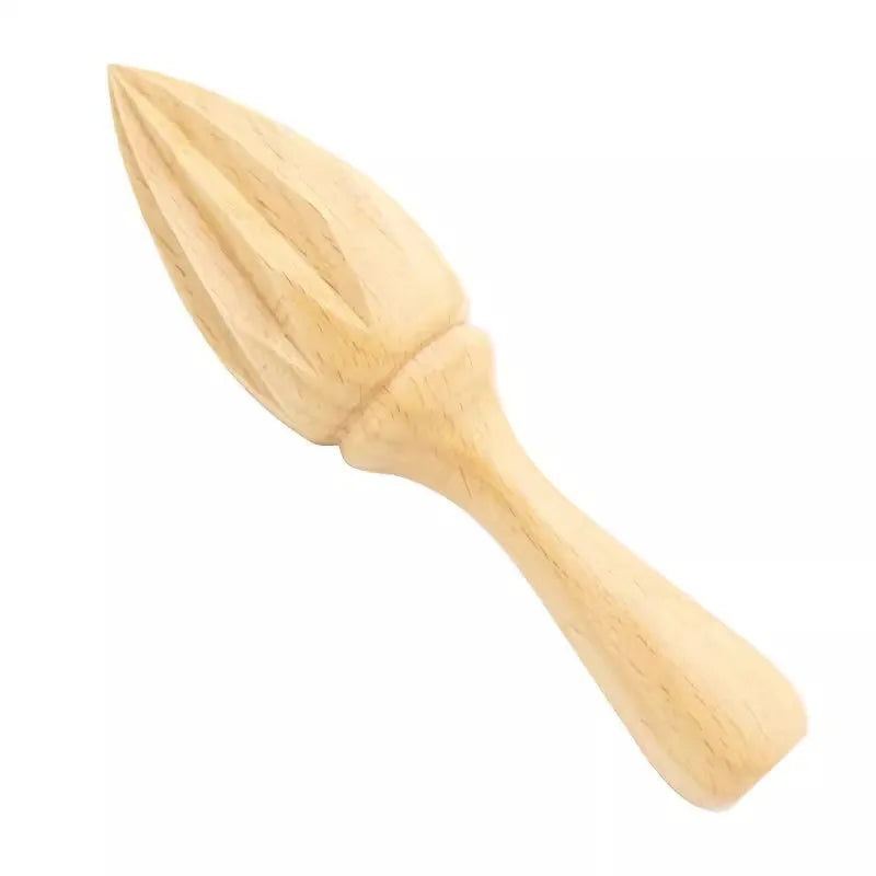 Wood Citrus Reamer, Handmade Lemon Juicer Made of European Hardwood, 6.1-Inches Portable Lemon Squeezer Kitchen Gadget